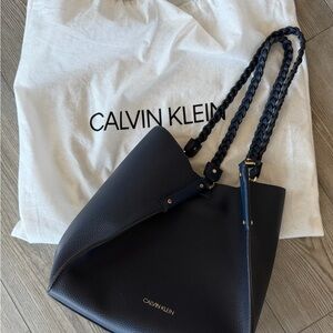 Calvin Klein Navy Shoulder Bag